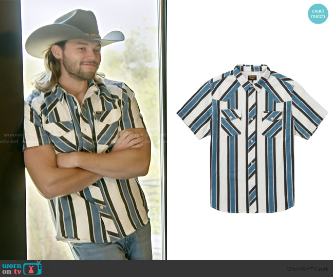Seager Co Amarillo Short-Sleeve Shirt worn by Jesse McBee on The McBee Dynasty Real American Cowboys