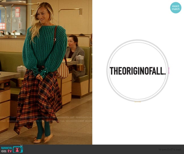 The Origin Of All Sweater worn by Carrie Bradshaw (Sarah Jessica Parker) on And Just Like That