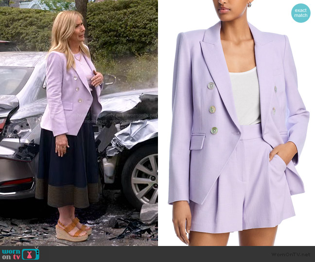 Veronica Beard Miller Dickey Blazer worn by Leanne Murphy (Leanne Morgan) on Leanne