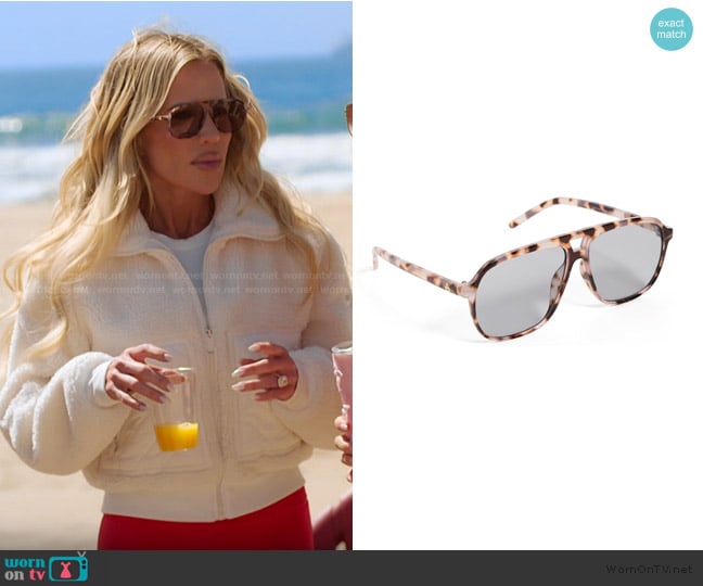 Aire Monoceros Sunglasses worn by Jennifer Pedranti on The Real Housewives of Orange County