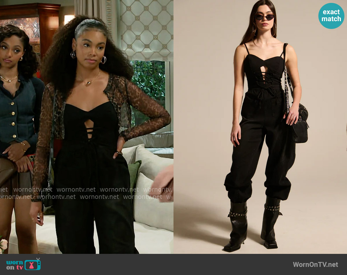 Akira Looks Like It Jumpsuit worn by Chelsea Hamilton (RhonniRose Mantilla) on Beyond the Gates