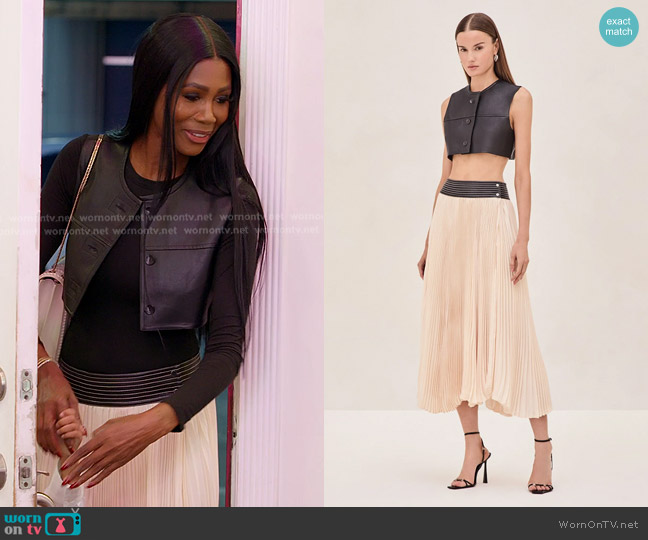 Alexis Revel Top worn by Kiki Barth (Kiki Barth) on The Real Housewives of Miami