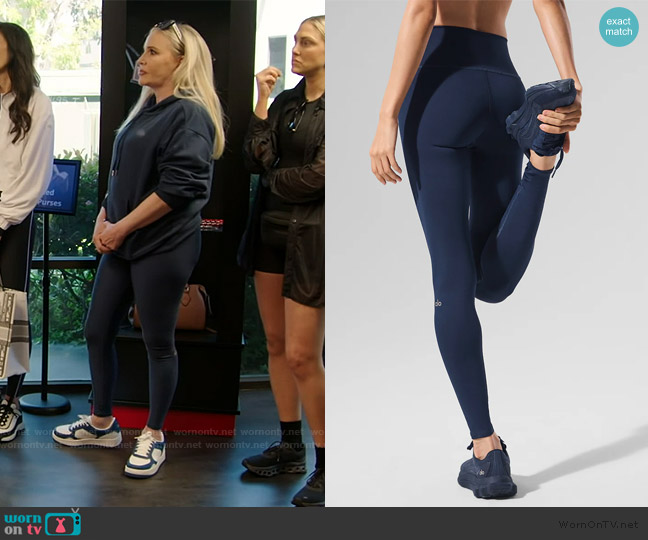 Alo High-Waist Airlift Legging worn by Shannon Beador on The Real Housewives of Orange County
