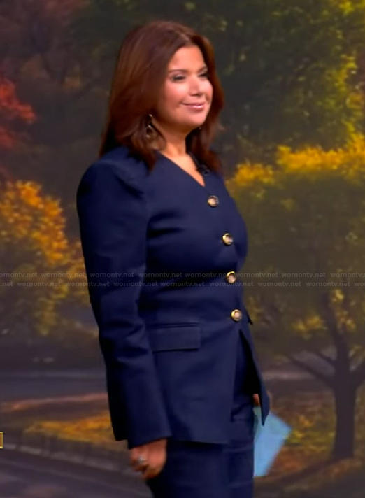 Ana’s denim blazer on The View