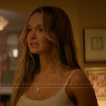 Sophia’s floral print cami on The Runarounds