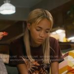 Ava’s Smashing Pumpkins t-shirt on High Potential