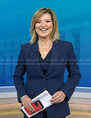 Christine’s navy blazer on Today