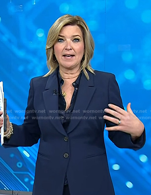 Christine’s navy blazer on Today