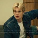Cole’s denim jacket on My Life with the Walter Boys Cole’s denim jacket on My Life with the Walter Boys