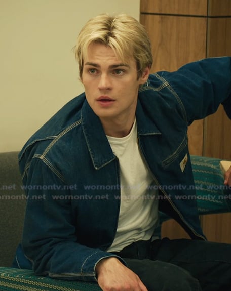 Cole's denim jacket on My Life with the Walter Boys