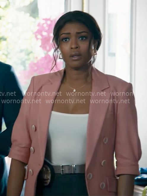 Daphne’s pink blazer on High Potential