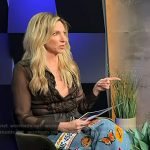 Debbie Gibson’s patch jeans on Access Hollywood