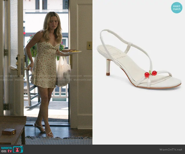 Dolce Vita Cerise Heels worn by Taylor Jewel (Rain Spencer) on The Summer I Turned Pretty