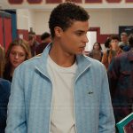 Dylan’s blue striped jacket on My Life with the Walter Boys