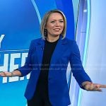 Dylan’s blue blazer on Today