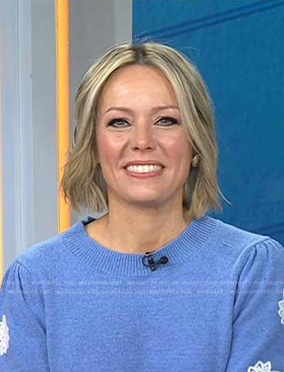 Dylan’s pearl earrings on Today
