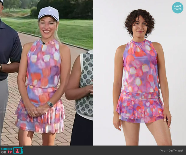 Ella Pritsker Claire Sleeveless Top worn by Lindsay Czarniak on Today