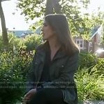 Maggie Vespa’s brown field jacket on Today