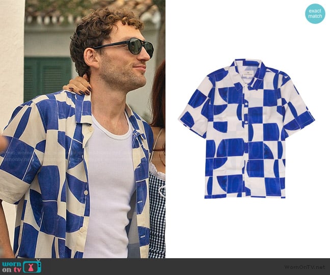 Folk Gabe Shirt worn by Daniel (Laurie Davidson) on The Girlfriend