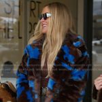 Heather’s camo fur coat on The Real Housewives of Salt Lake City