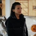 Jackie’s black padded vest on My Life with the Walter Boys