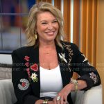 Jen Hatmaker’s embellished blazer on CBS Mornings