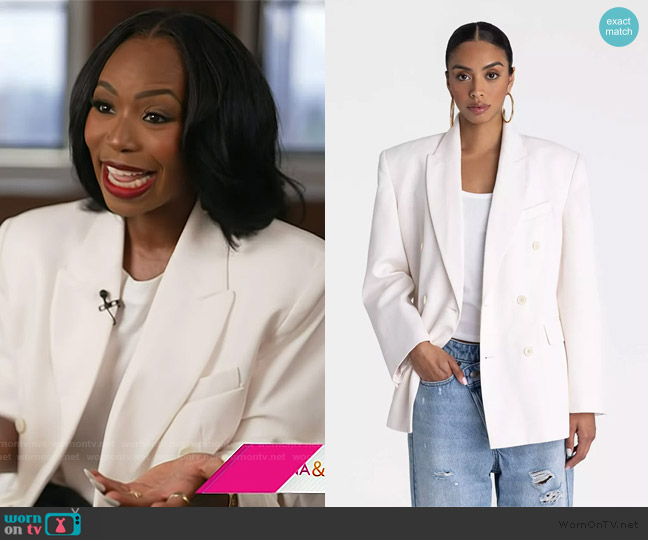 KBB by Kahlana The David Blazer worn by Kahlana Barfield Brown on Today