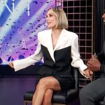 Keltie’s colorblock blazer dress on E! News