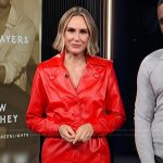 Keltie’s red leather jumpsuit on E! News