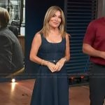 Kit’s denim dress on Access Hollywood