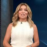 Kit’s knit vest on Access Hollywood