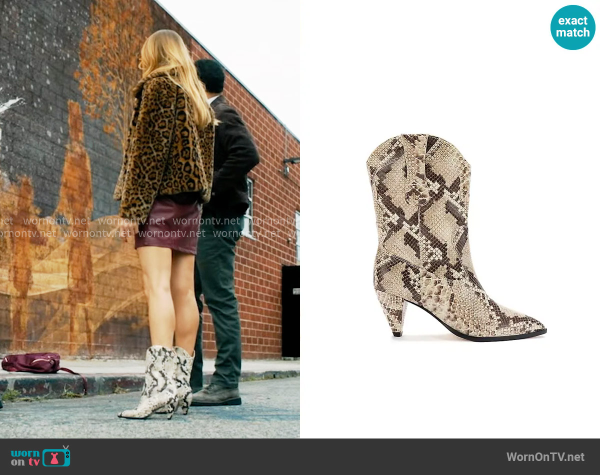 Larroudé Thelma Boot worn by Morgan Gillory (Kaitlin Olson) on High Potential