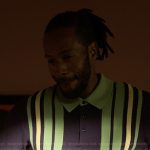 Lewis’s green striped polo on Reasonable Doubt