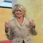Martha Stewart’s beige blazer on Today
