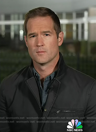 Morgan Chesky’s black zip jacket on Today