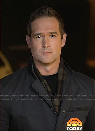 Morgan Chesky’s black zip jacket on Today