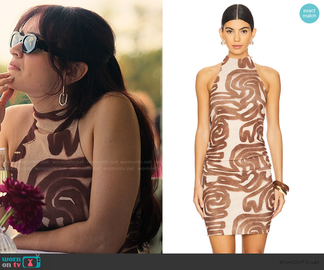 Nanushka Denica Dress worn by Cherry Laine (Olivia Cooke) on The Girlfriend