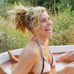 Peg’s orange bikini on The Golden Bachelor