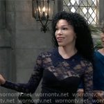 Portia’s lace dress on General Hospital