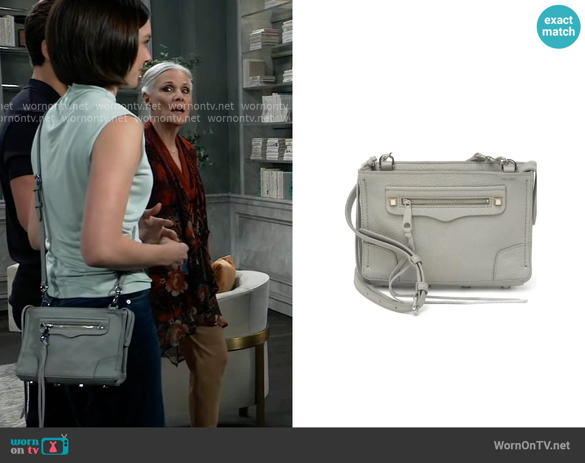 Rebecca Minkoff Regan Crossbody Bag worn by Willow Tait (Katelyn MacMullen) on General Hospital