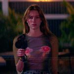 Ruthie’s floral mesh top on The Runarounds