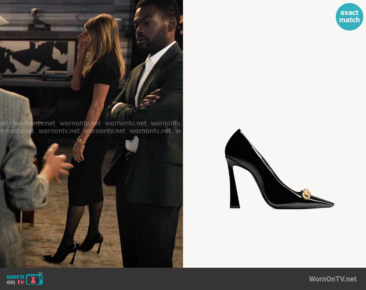 Saint Laurent Severine Pumps worn by Alex Levy (Jennifer Aniston) on The Morning Show