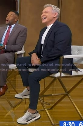 Sam Champion’s sneakers on Good Morning America