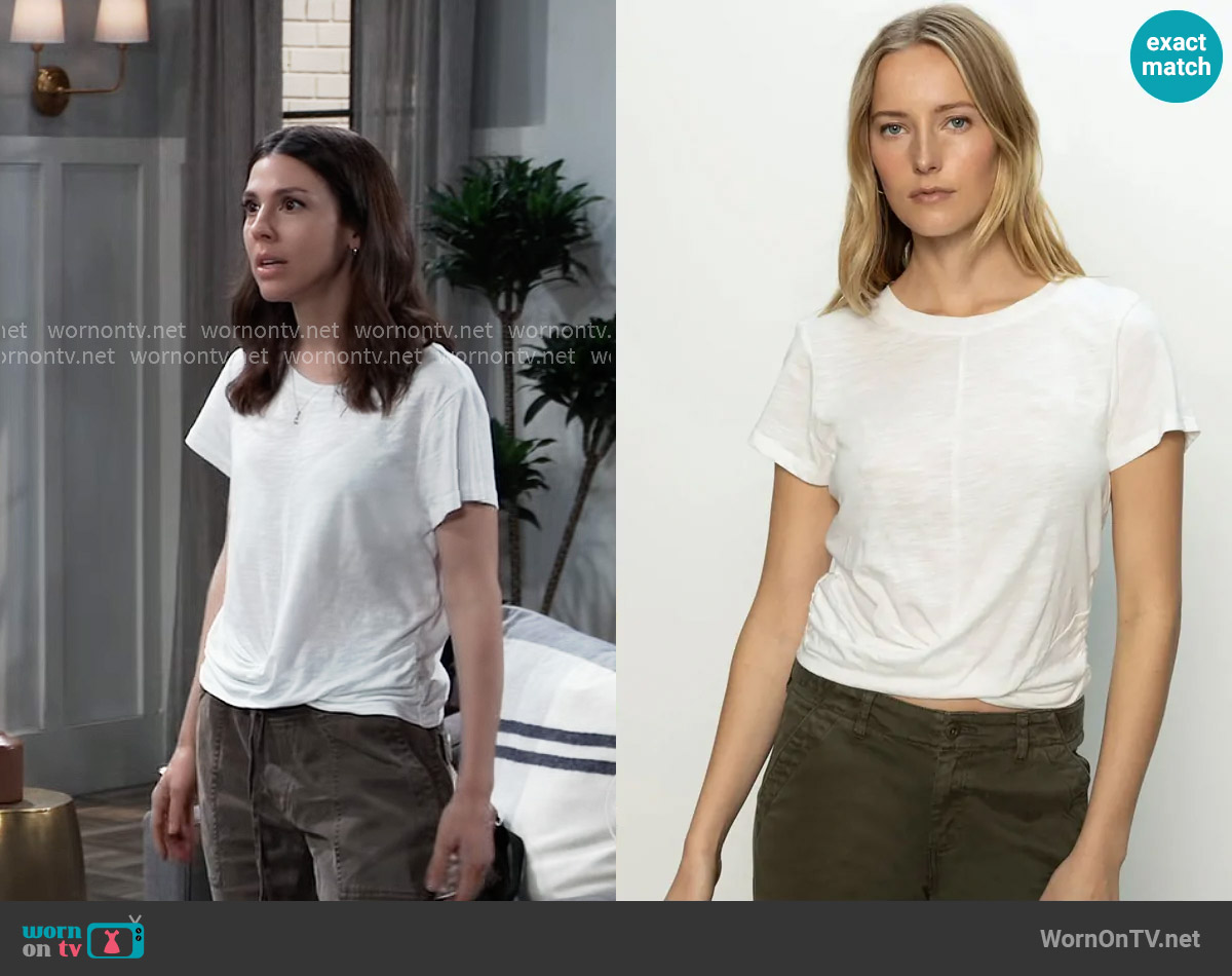 Sanctuary Highstreet Tee worn by Kristina Corinthos-Davis (Kate Mansi) on General Hospital