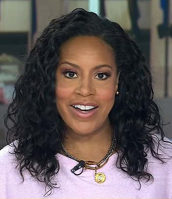 Sheinelle’s layered chain necklace on Today