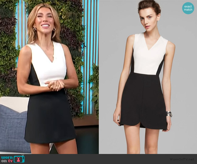 Tibi Rhoans Dress worn by Adrianna Costa on Access Hollywood