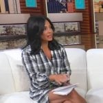 Dr. Tara Narula’s plaid shirtdress on Good Morning America