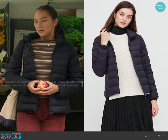 Uniqlo Ultra Light Down Jacket worn by Belly Conklin (Lola Tung) on The Summer I Turned Pretty