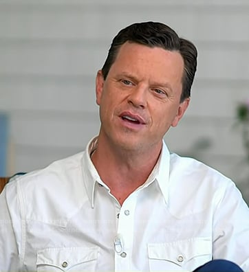 Willie Geist’s white western shirt on Today