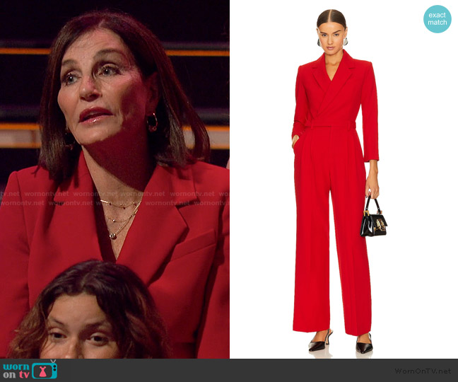A.L.C. Tatum Jumpsuit worn by Kathy Swarts on The Golden Bachelor